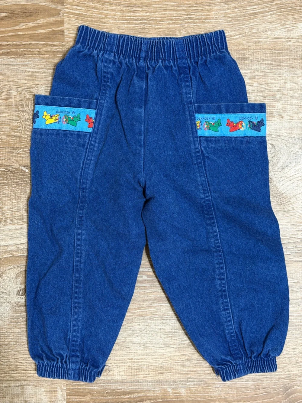 Vintage 80’s/90’s OshKosh B’gosh Airplane Pants 24M